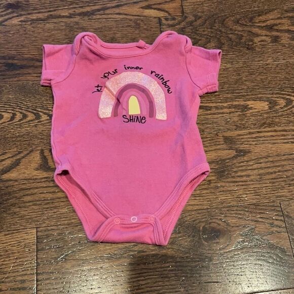 JESSICA SIMPSON 𝅺3/6 m girl onesie - Picture 2 of 4